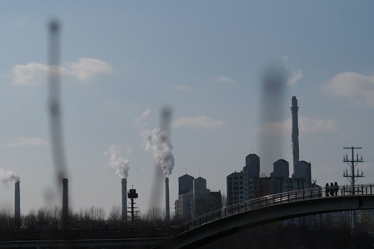 FACTORY AGAINST SKY