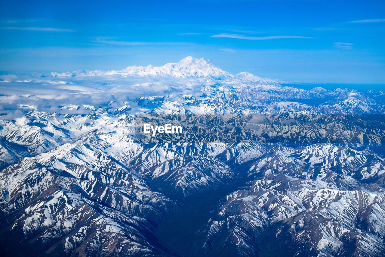 Aerial view of landscape