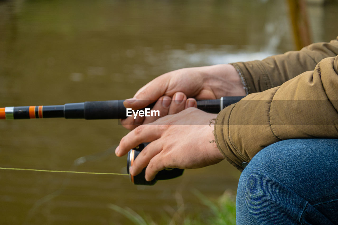 A weekend in 'galien'. there are several fishing ponds here, mainly with trout. 