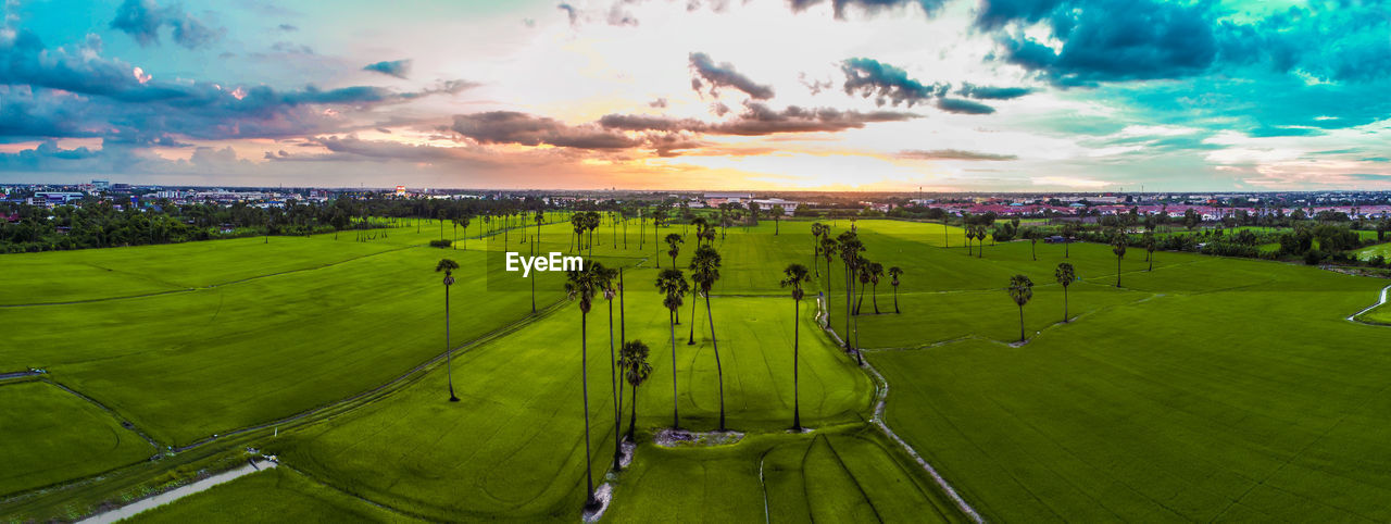 PANORAMIC SHOT OF LANDSCAPE AGAINST SKY