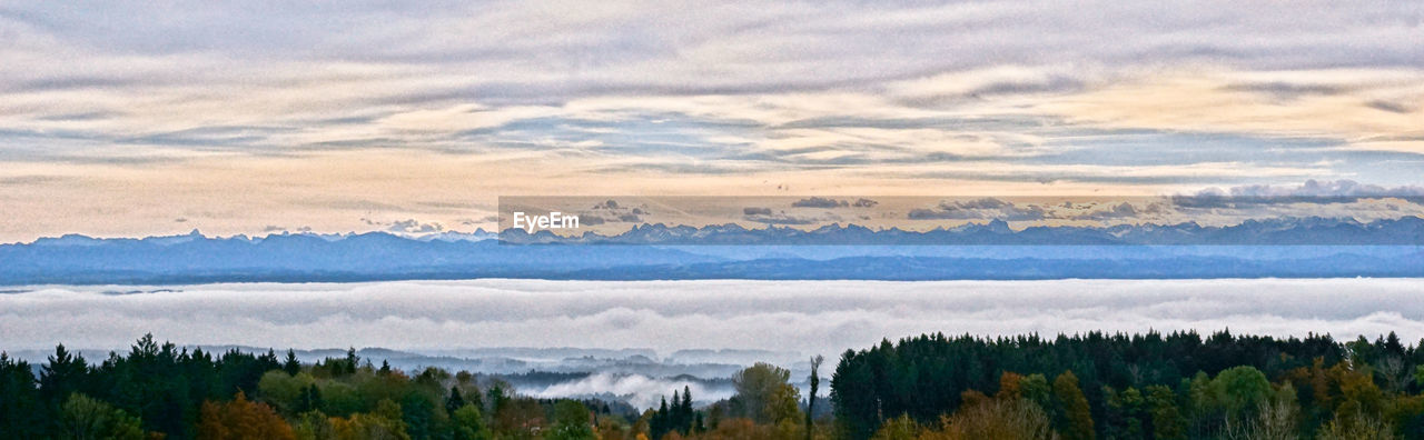 SCENIC VIEW OF DRAMATIC SKY OVER LANDSCAPE