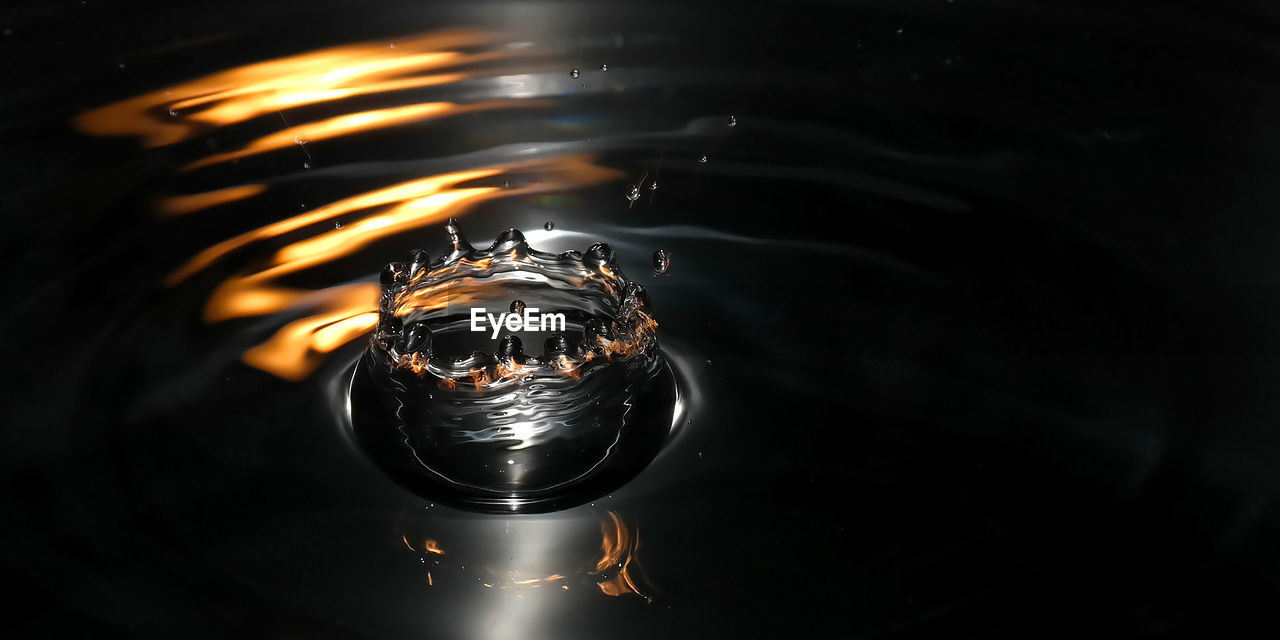 Close-up of water splashing