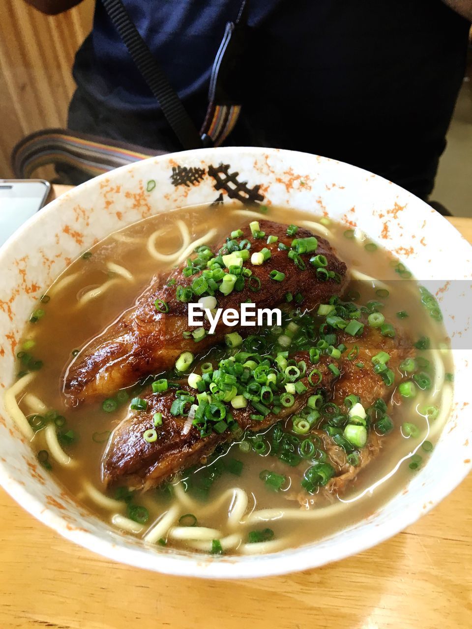 Close-up of food in plate on table