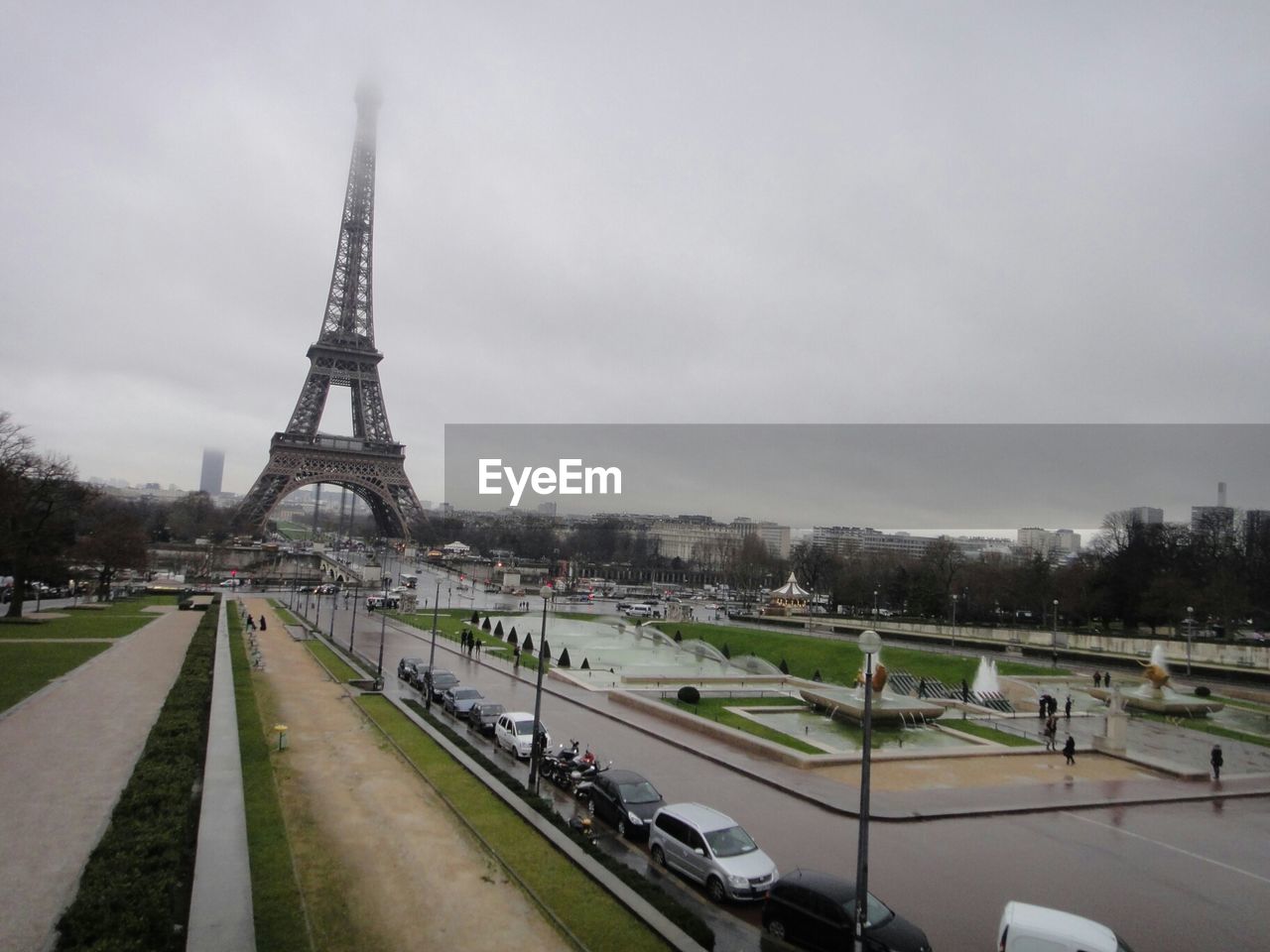 View of eiffel tower