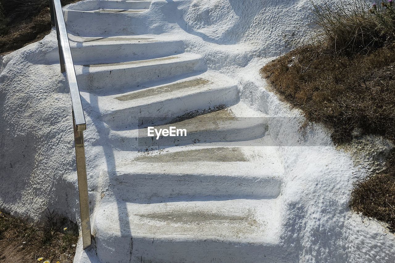 close-up of old building