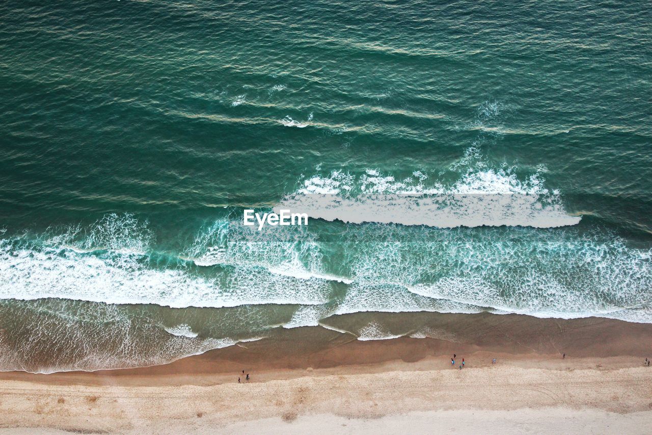 Aerial view of beach