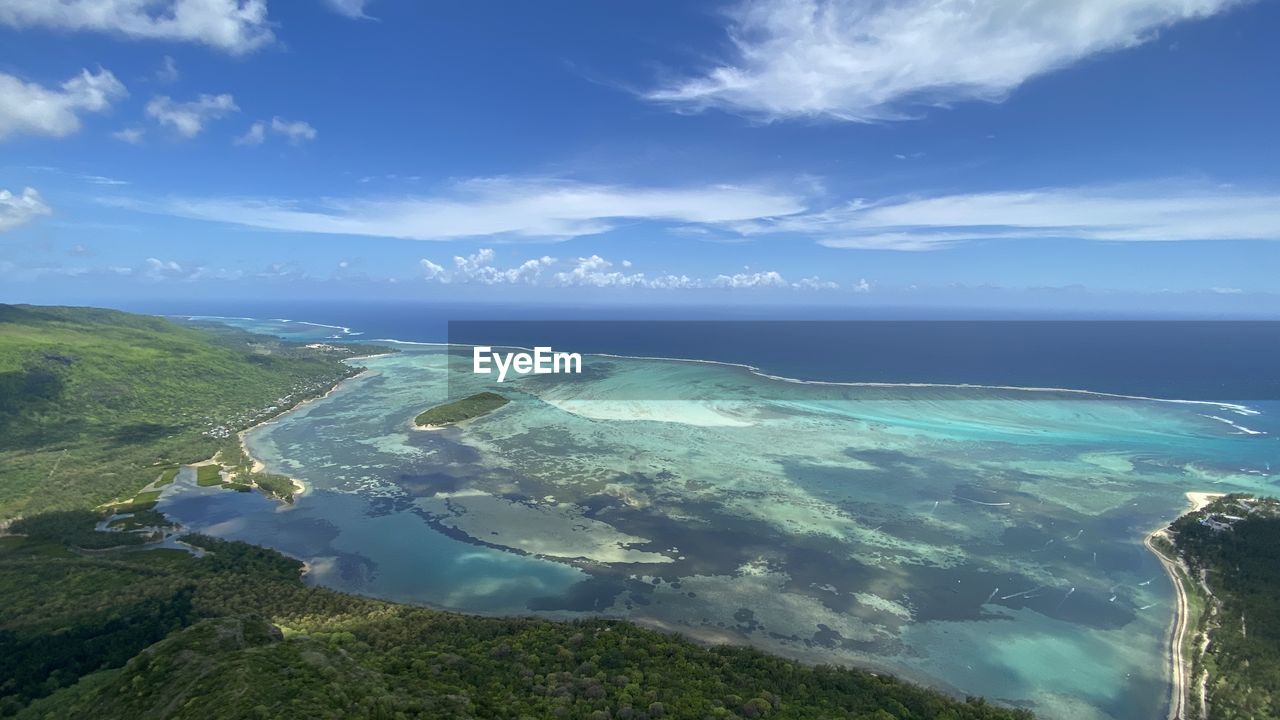 PANORAMIC VIEW OF SEA AGAINST SKY