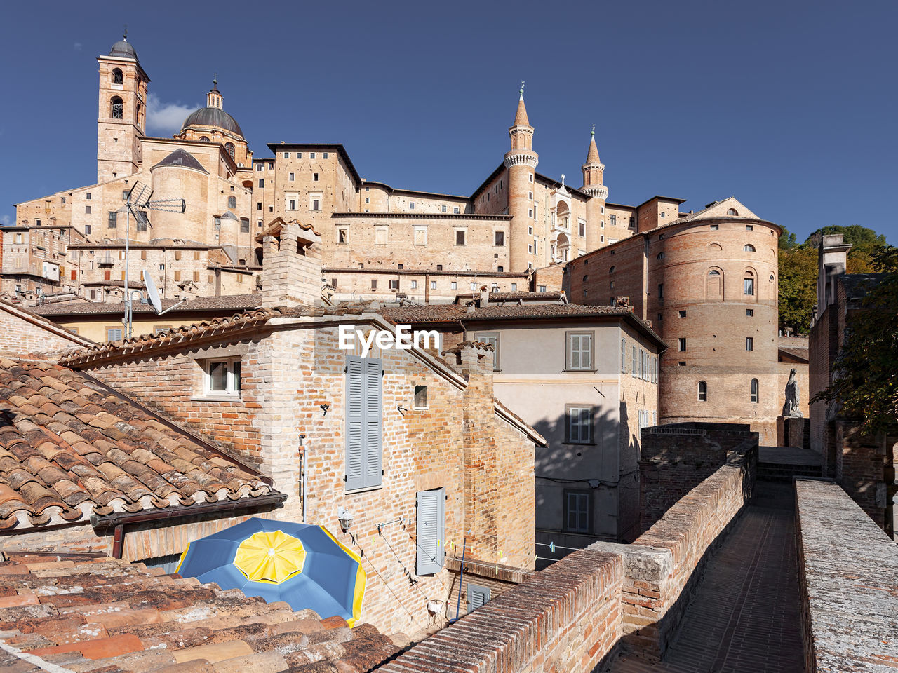 low angle view of buildings in city