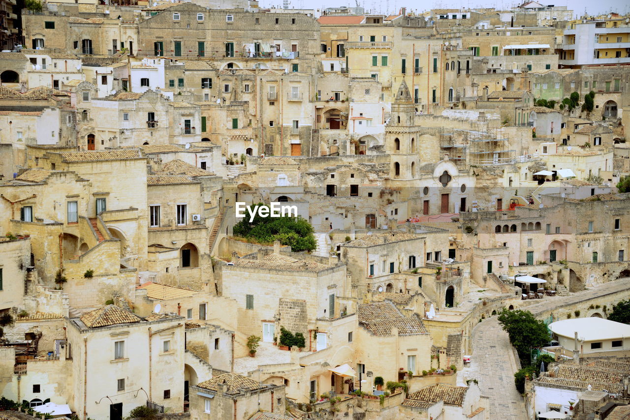 Matera is a city located on a rocky outcrop in basilicata, in southern italy. 