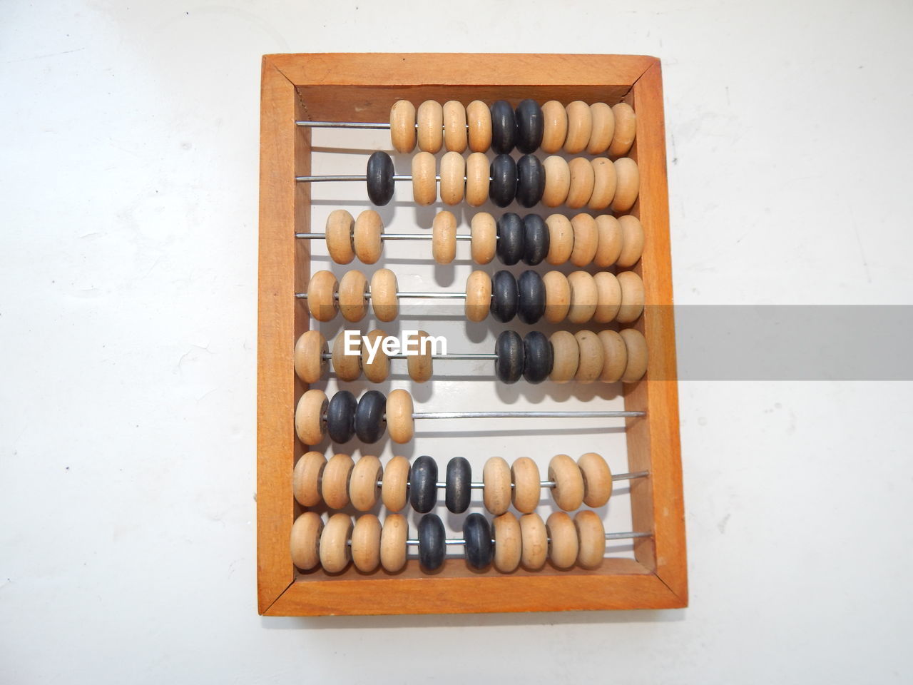 HIGH ANGLE VIEW OF CHESS PIECES
