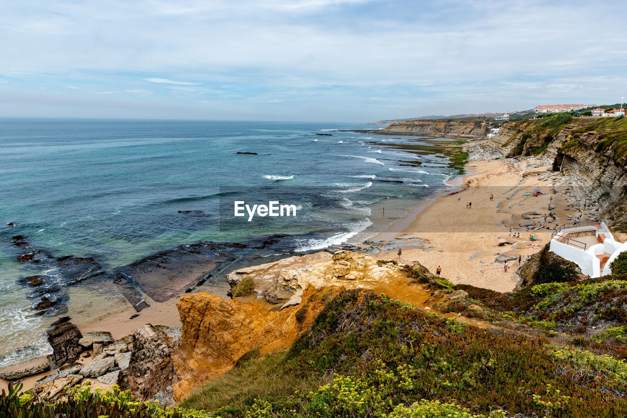 PANORAMIC VIEW OF SEA AGAINST SKY