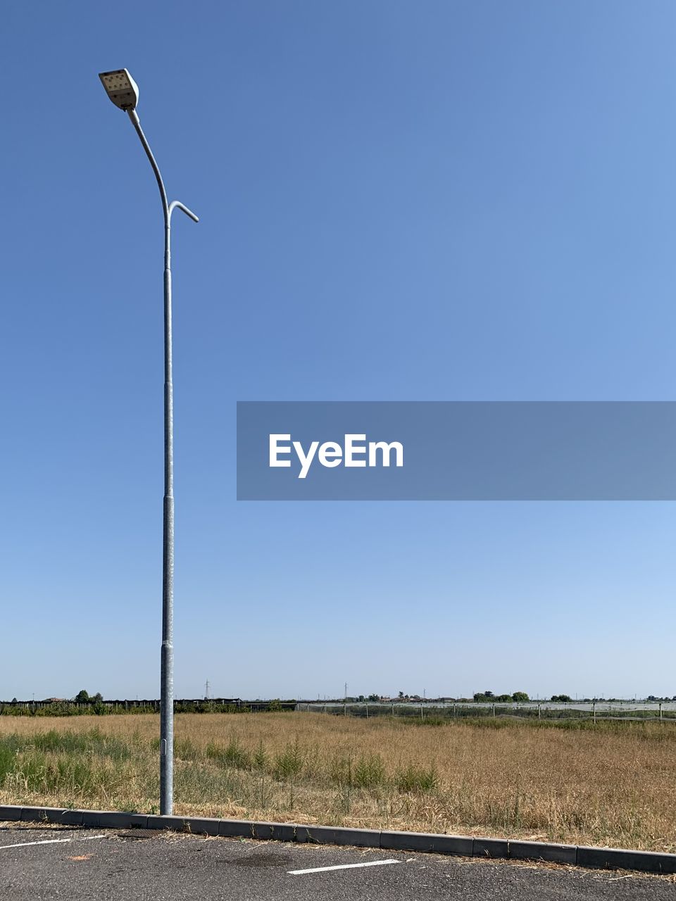 STREET AGAINST CLEAR SKY