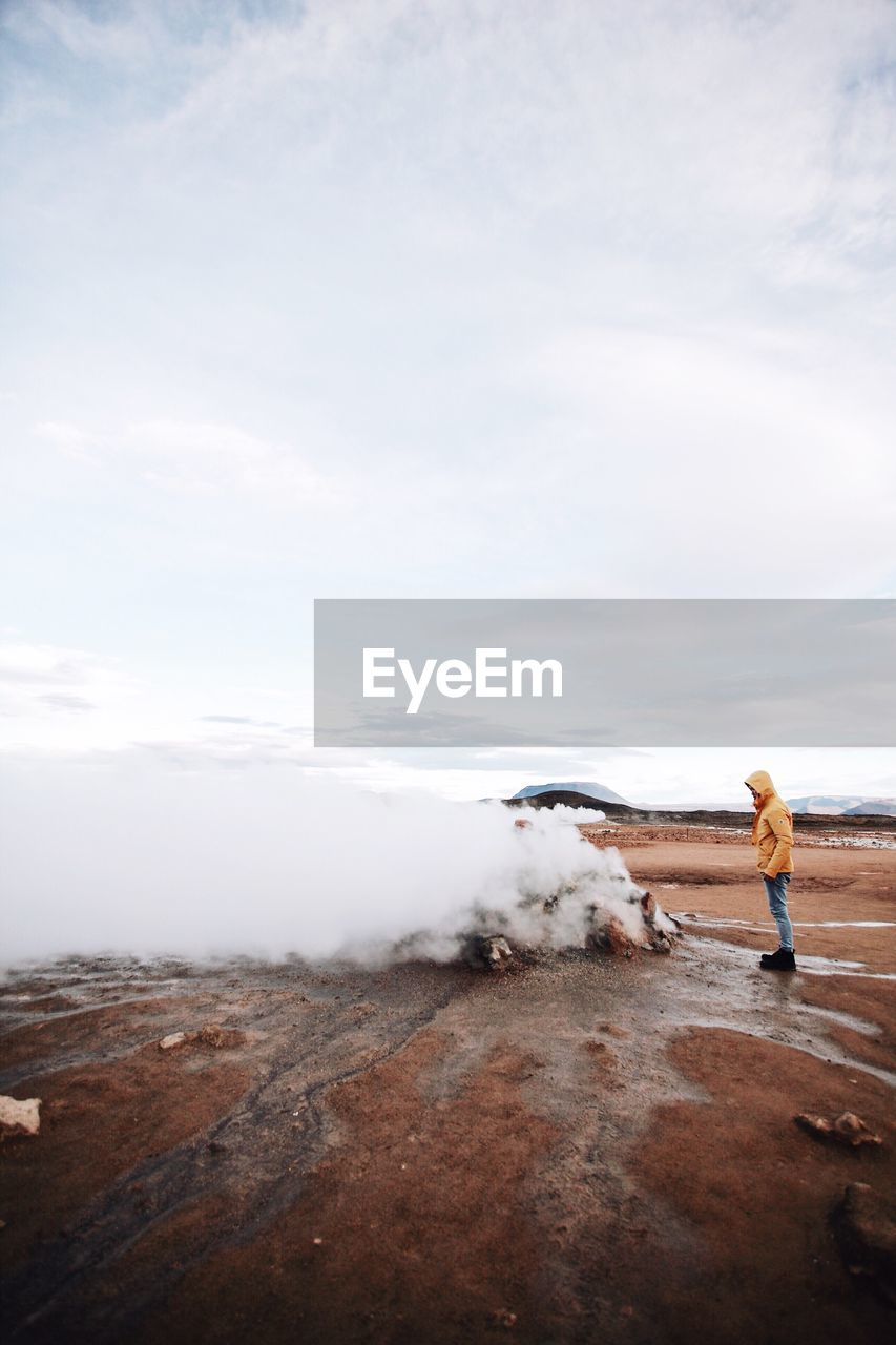 Geyser in iceland