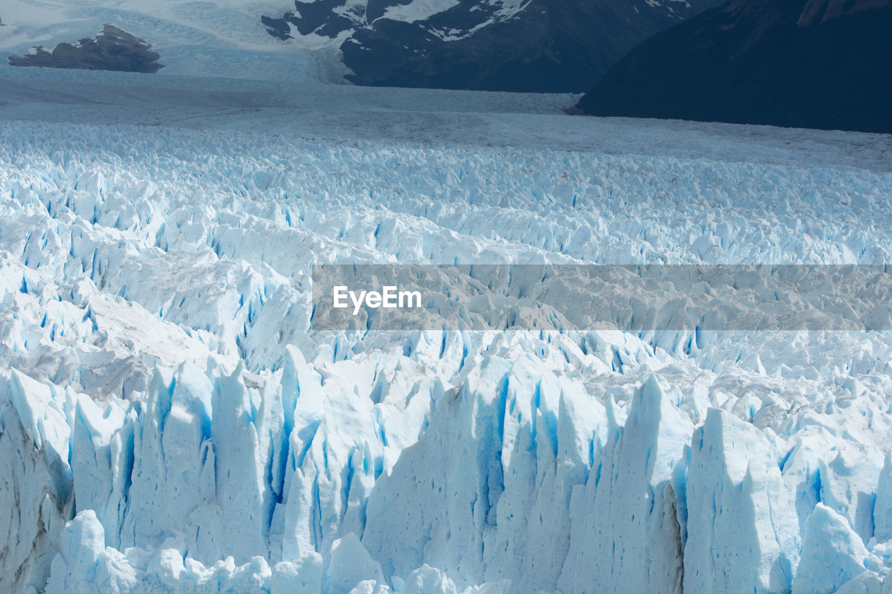 Panoramic view of perito moreno glacier