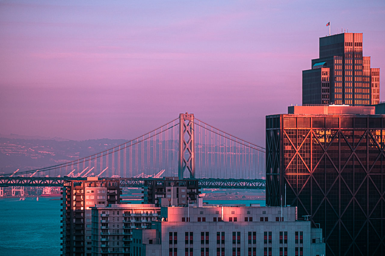 View of bridge in san francisco 