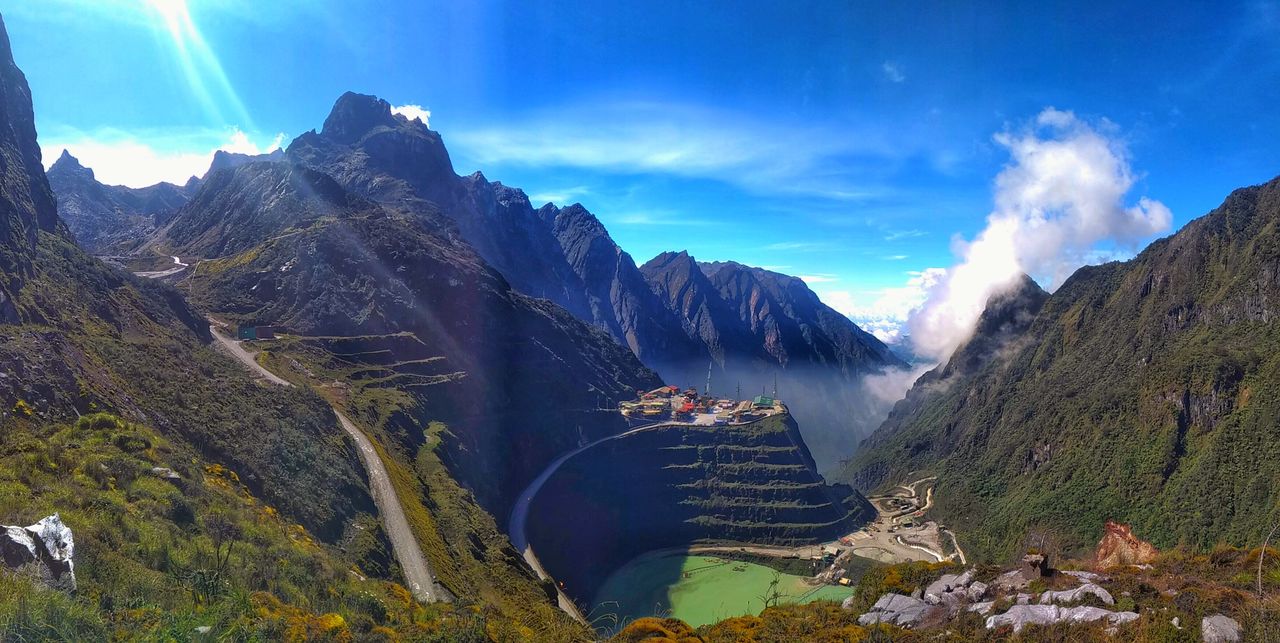 PANORAMIC VIEW OF LANDSCAPE AGAINST SKY