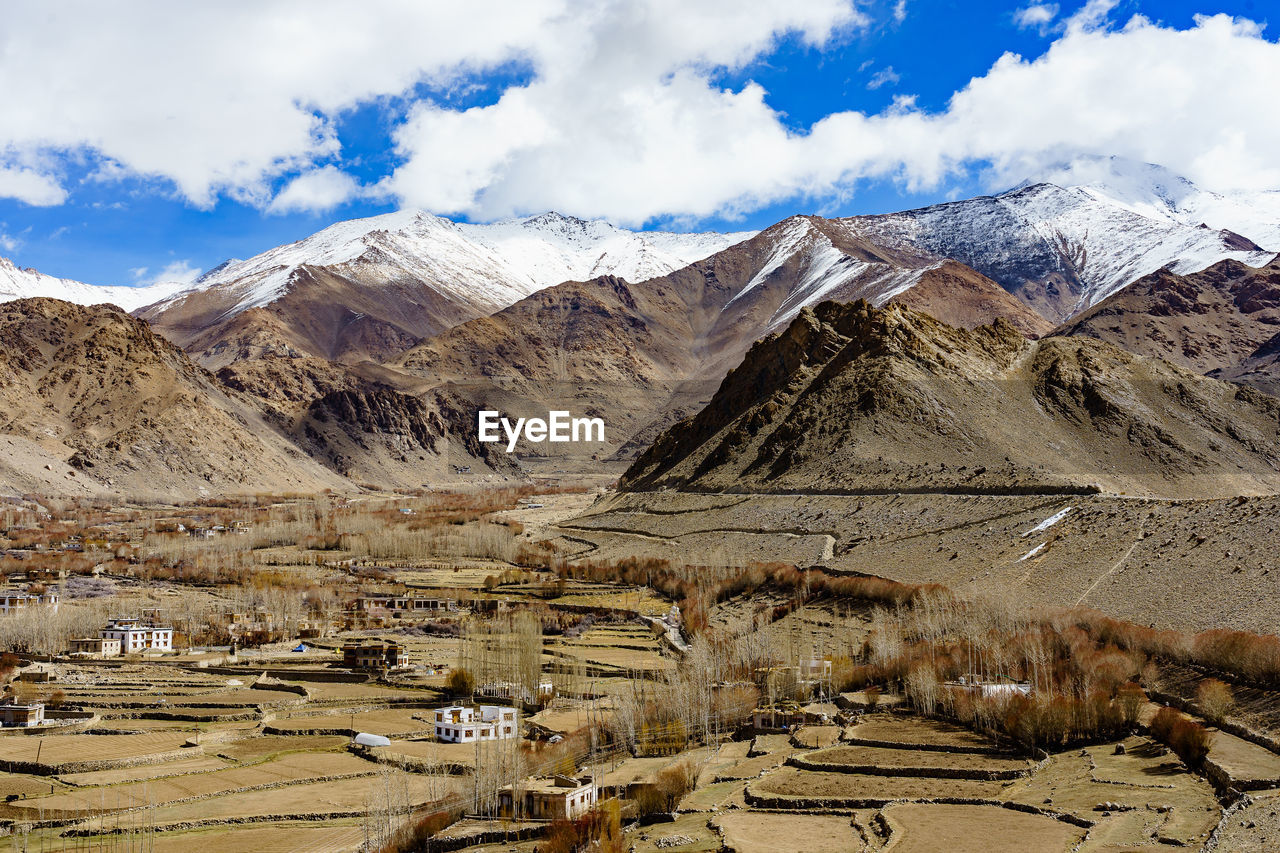 SNOWCAPPED MOUNTAINS AGAINST SKY