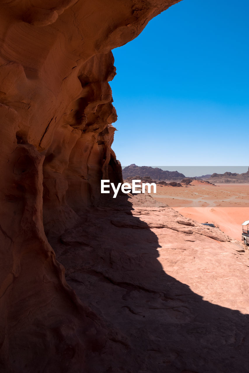 ROCK FORMATIONS IN A CANYON