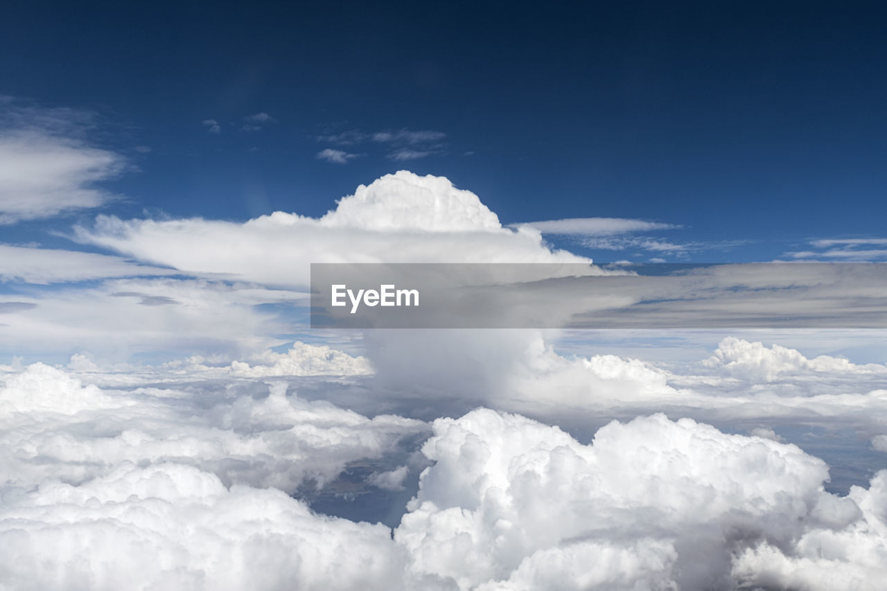 Low angle view of clouds in sky