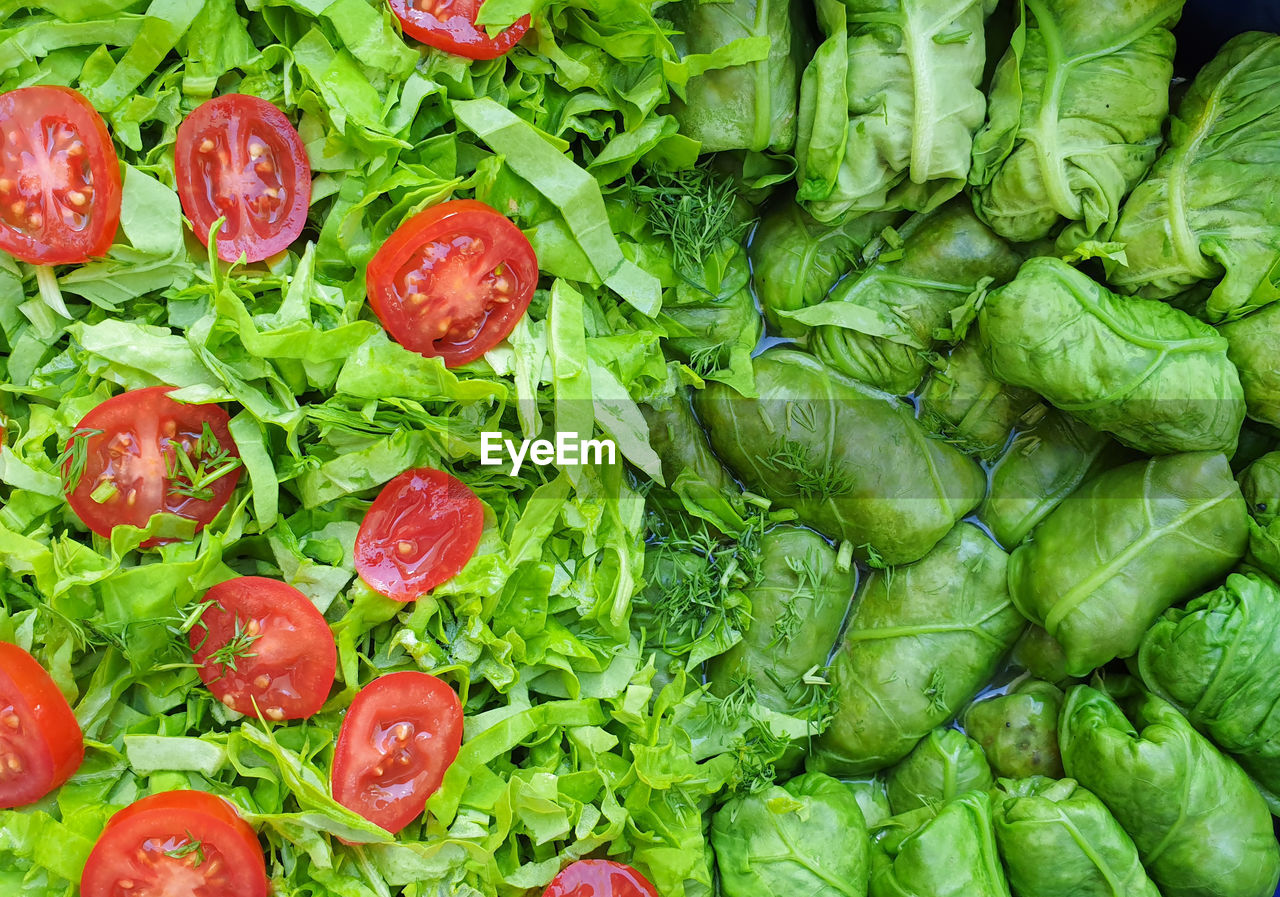 FULL FRAME SHOT OF FRESH GREEN FRUITS