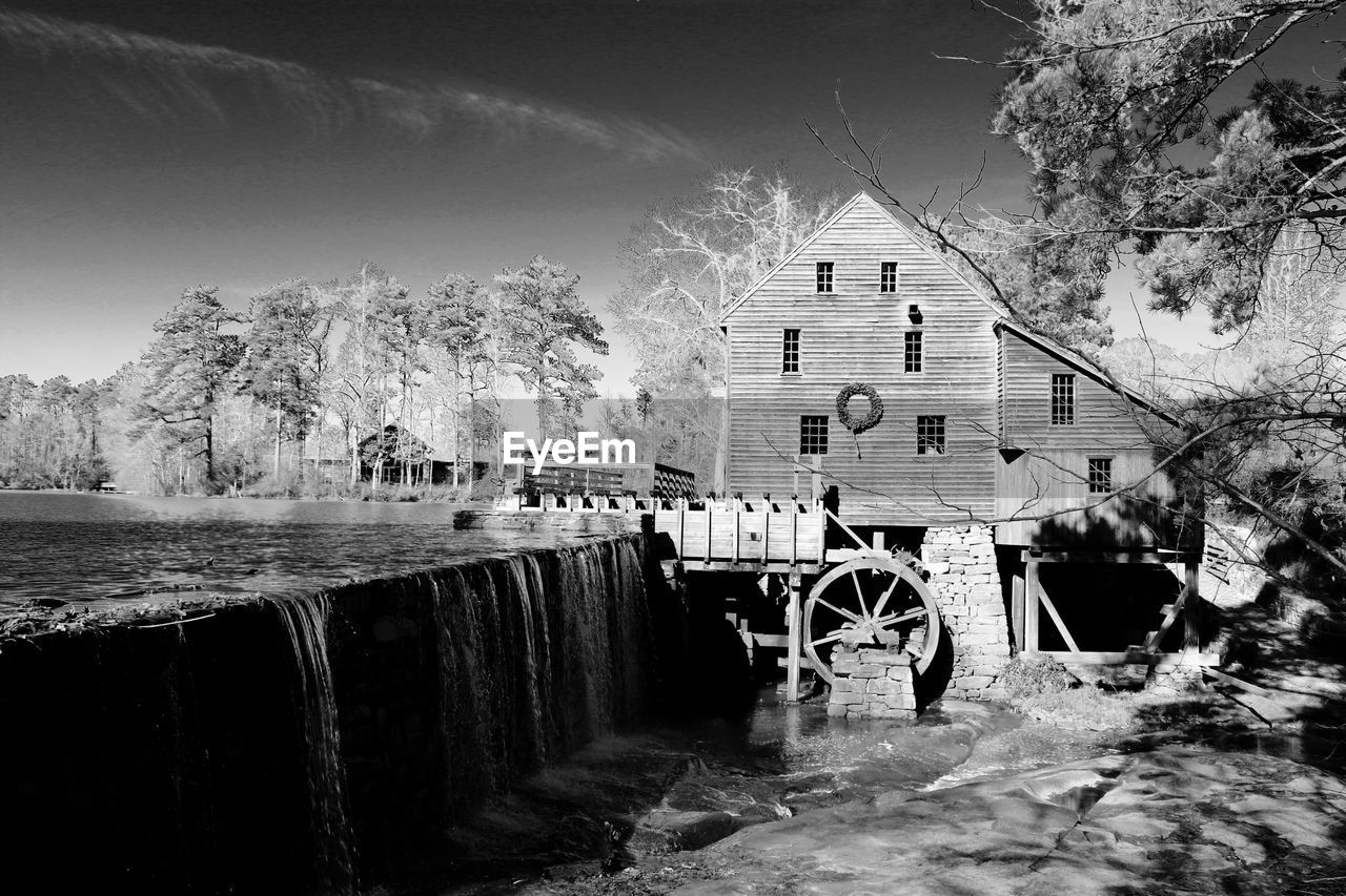 Old fashioned water mill