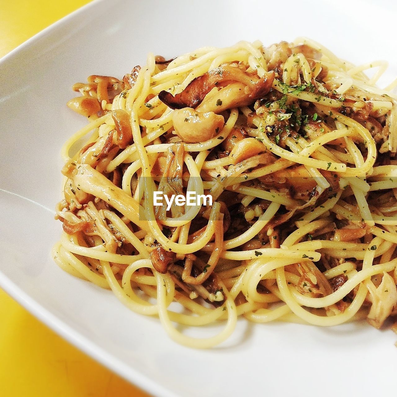 Close-up of prepared food of noodles