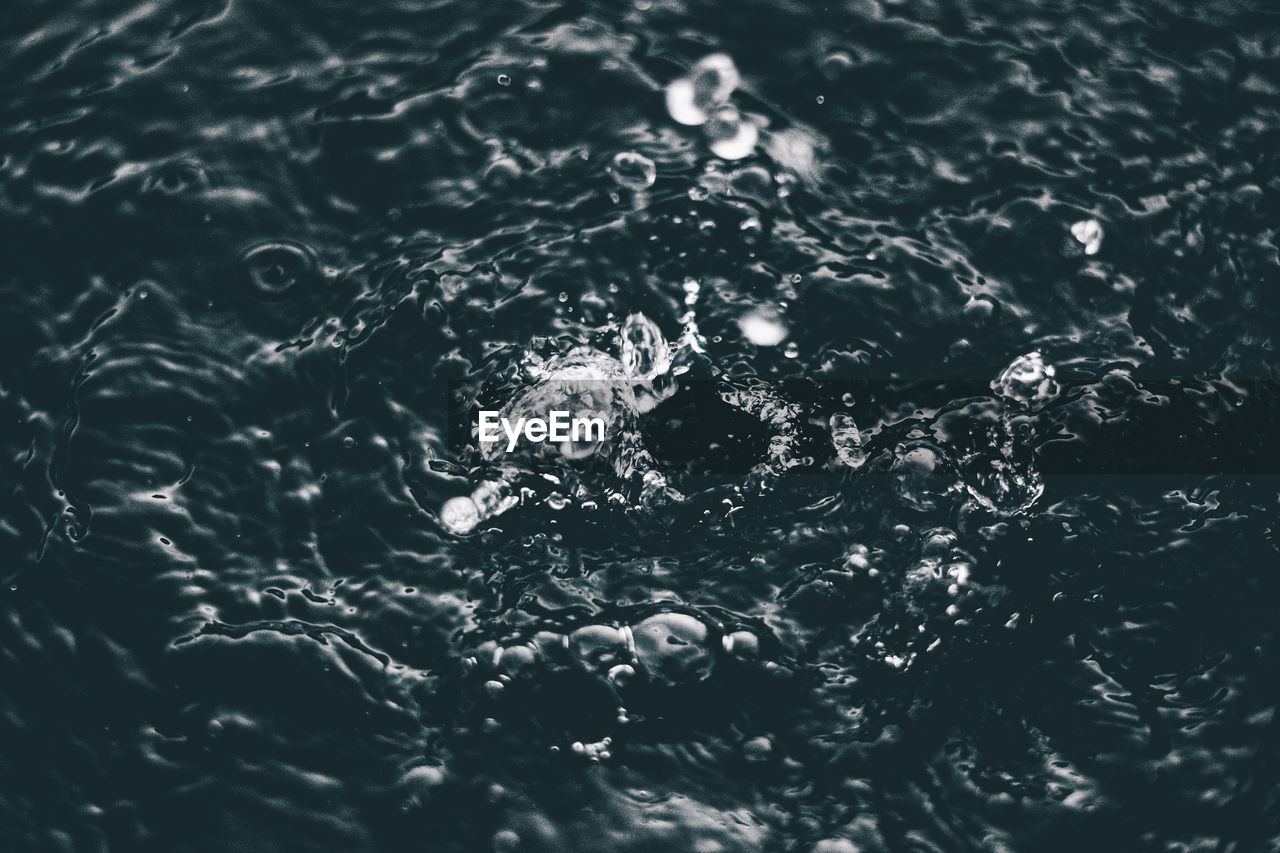 Full frame shot of rippled water