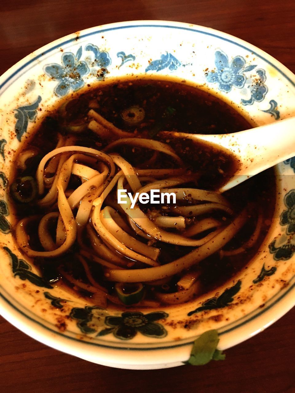 Close-up of food on table