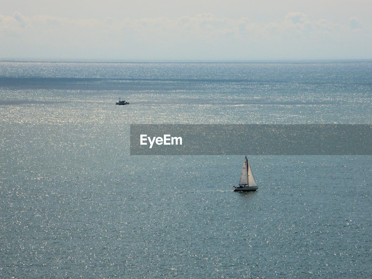 VIEW OF SEA AGAINST SKY