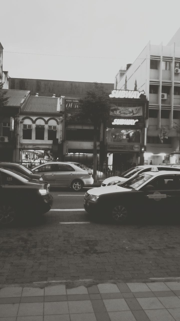 VIEW OF TRAIN IN CITY