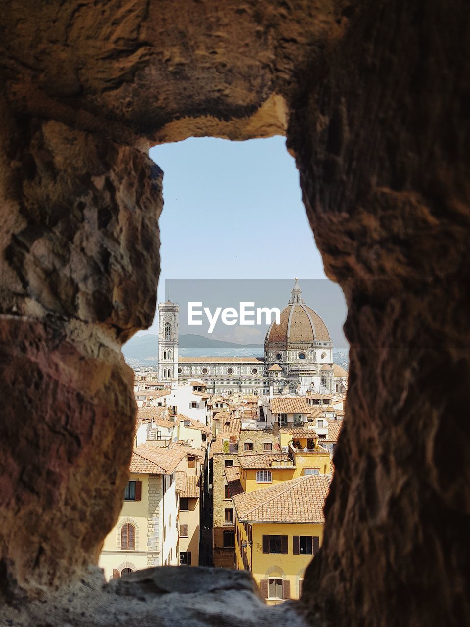 Duomo santa maria del fiore seen through window