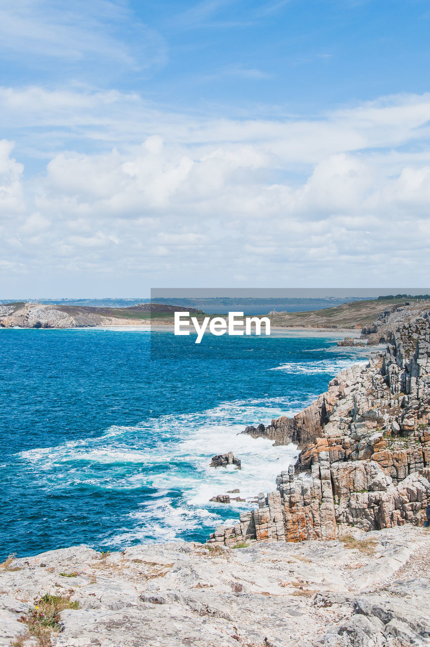 VIEW OF SEA AGAINST SKY