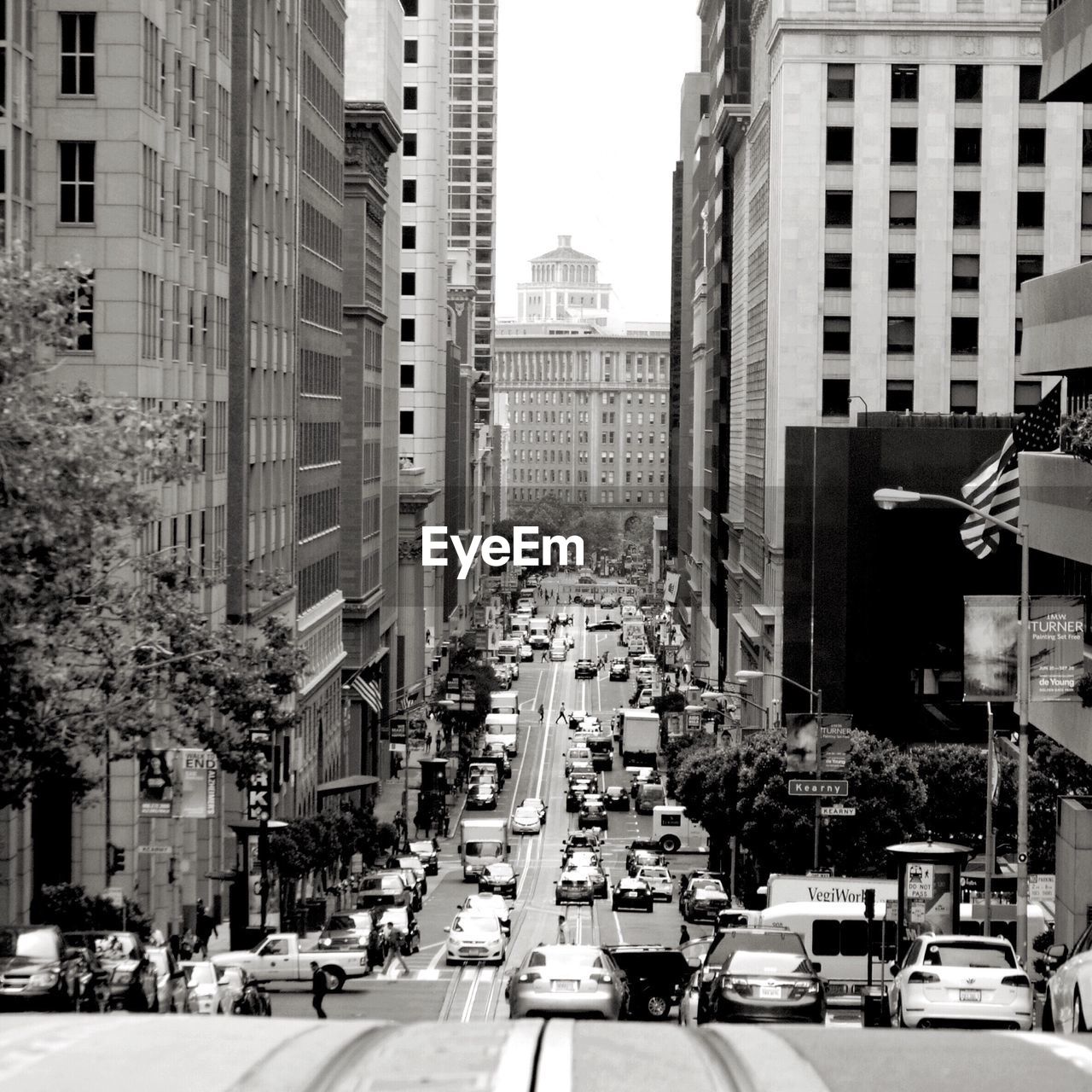 View of san francisco city street