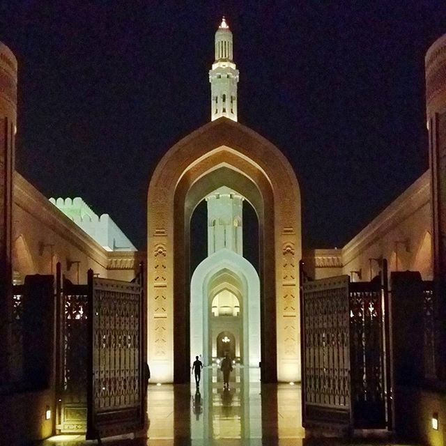 VIEW OF ILLUMINATED ARCHWAY