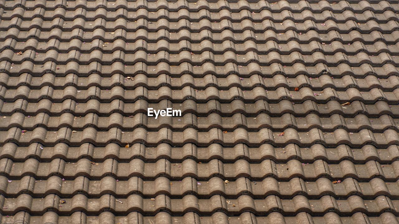 Full frame shot of roof tiles