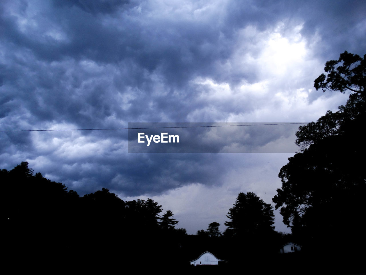 Low angle view of cloudy sky