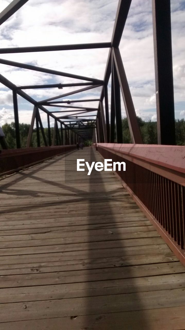 BRIDGE OVER RIVER AGAINST SKY