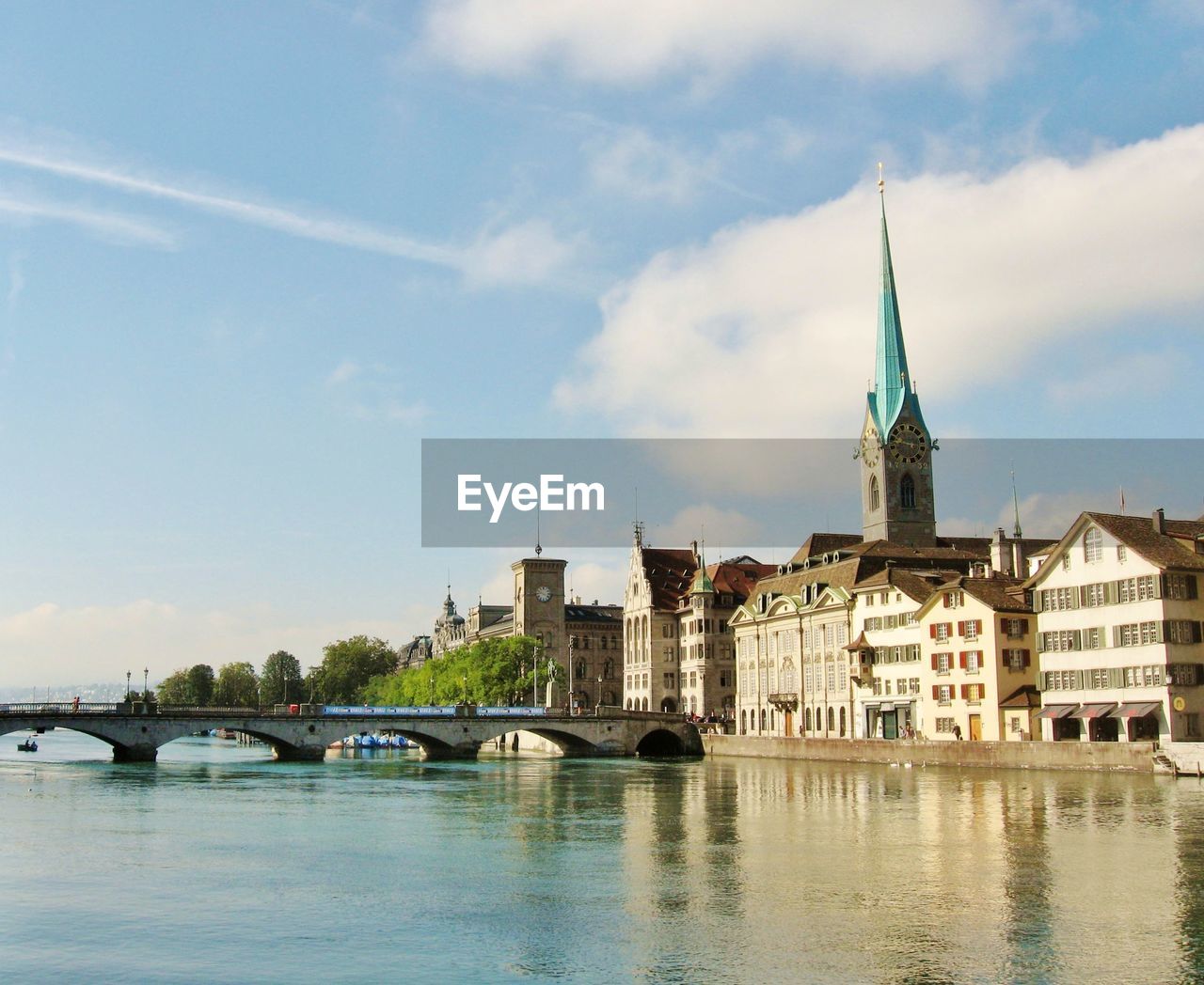 River with buildings in background