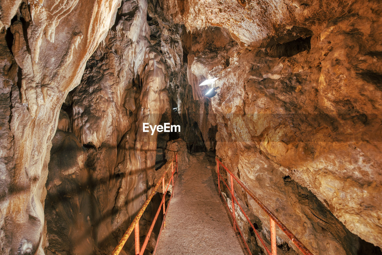 AERIAL VIEW OF CAVE