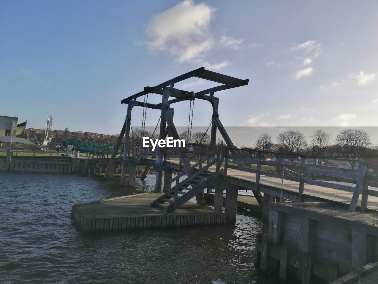 PIER AGAINST SKY