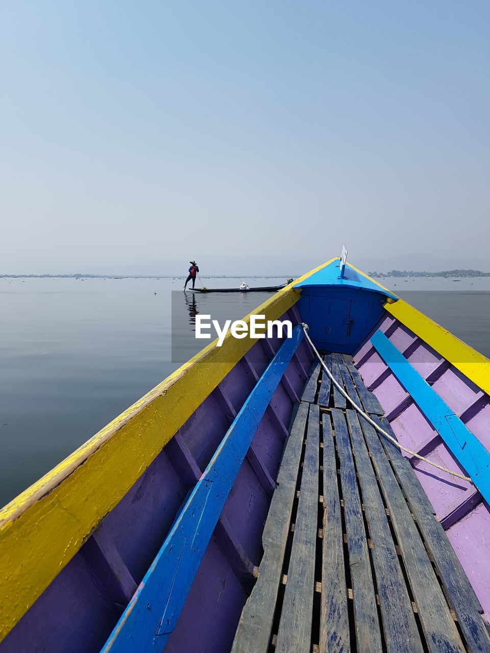 Unique fishing activity at inle lake in myanmar. 