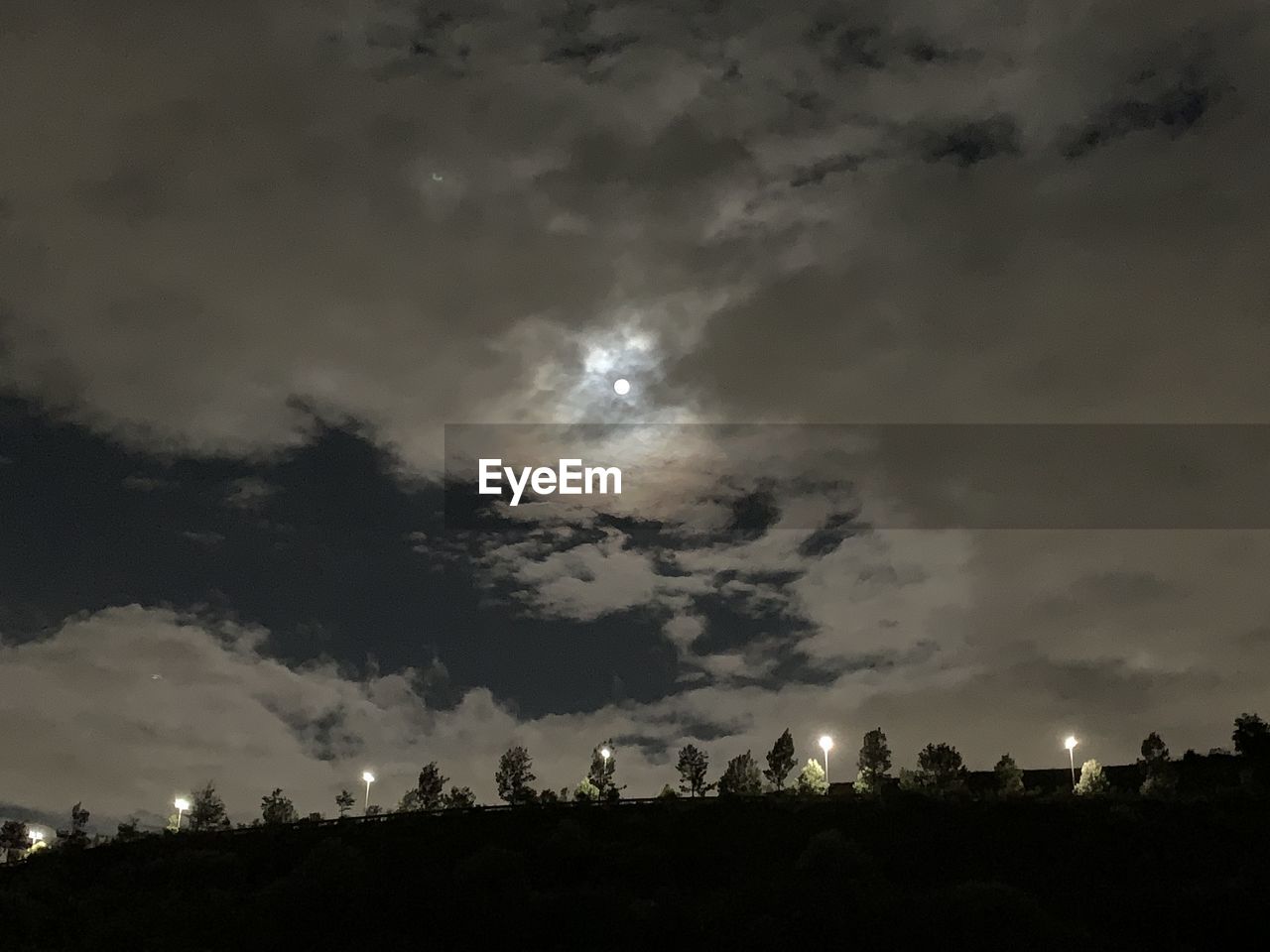LOW ANGLE VIEW OF SKY OVER SILHOUETTE TREES