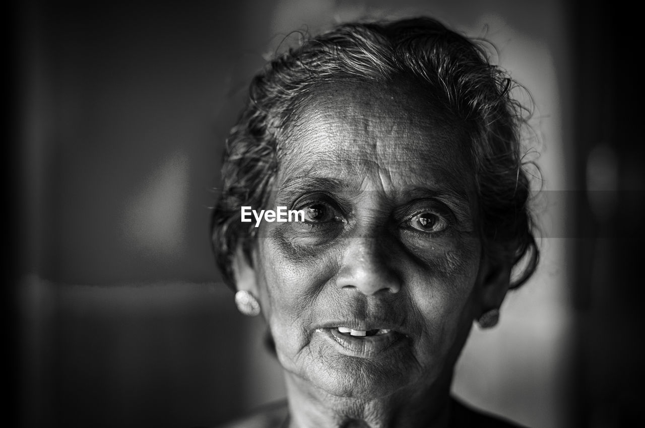 Portrait of senior woman