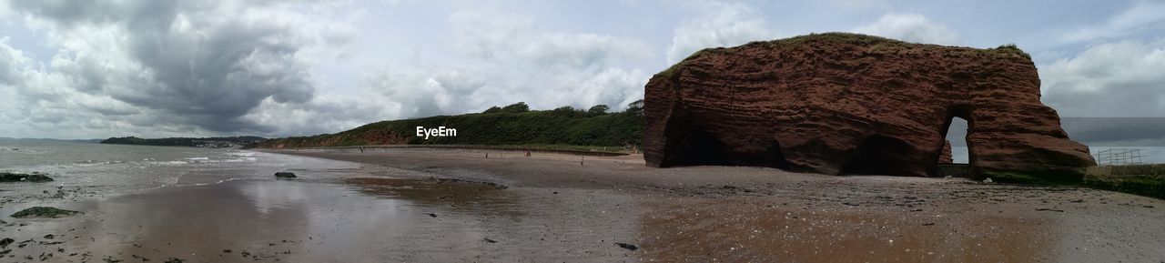 PANORAMIC VIEW OF BEACH