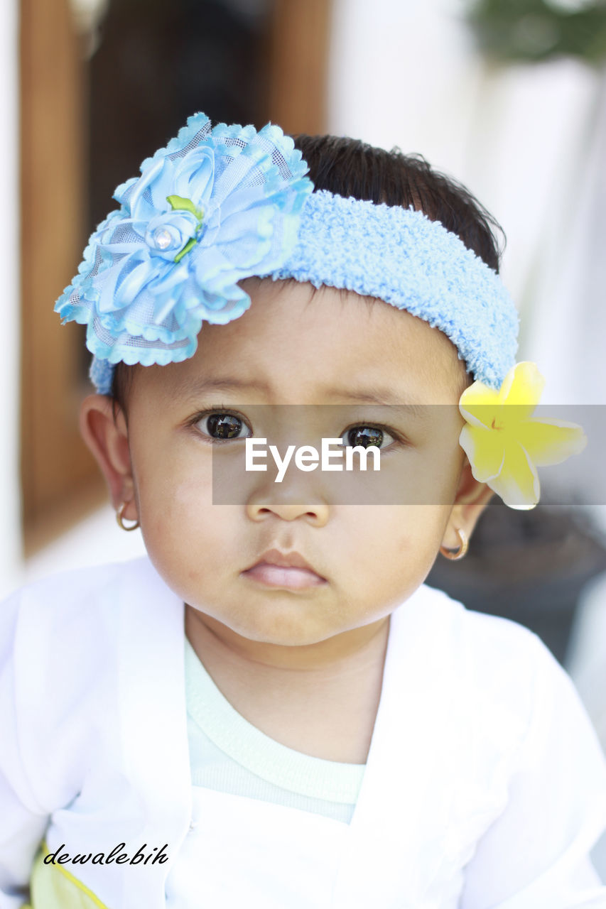 CLOSE-UP PORTRAIT OF CUTE BABY BOY