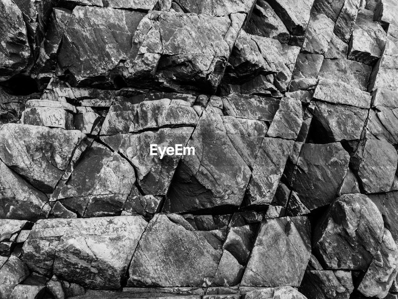 Full frame shot of stone wall