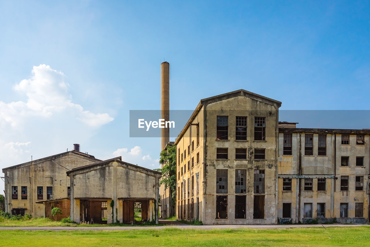 The old paper mill used to produce paper and banknotes during world war ii, 