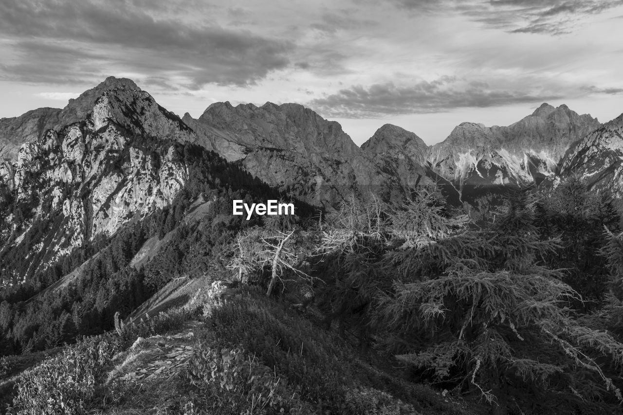 SCENIC VIEW OF MOUNTAINS