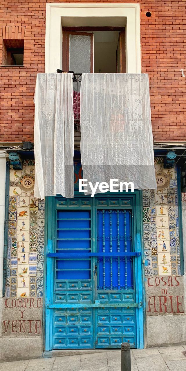 CLOSED DOOR OF HOUSE