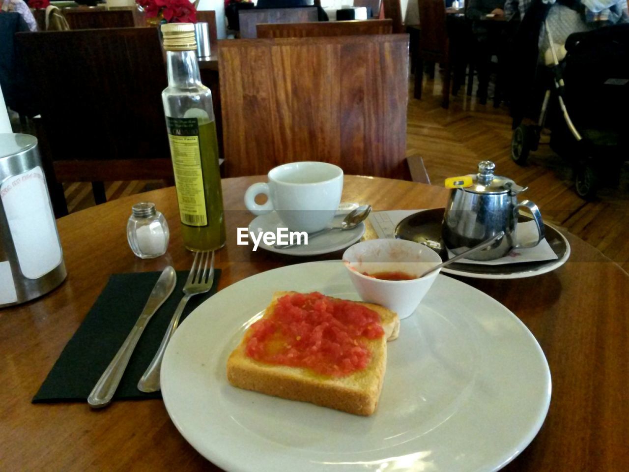 MEAL SERVED ON TABLE